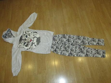 Súprava mikina + legíny v. 140/146, bonprix,140