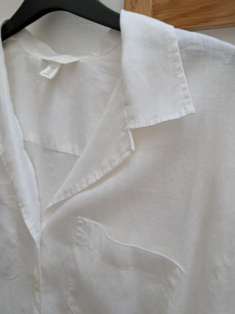 Ľanová košeľa, h&m,m