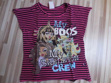 Tričká monster high, 140