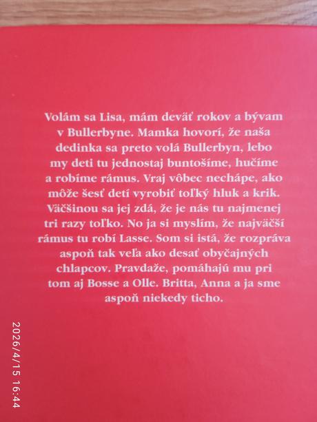 Trilógia deti z bullerbynu - astrid lindgrenová, 