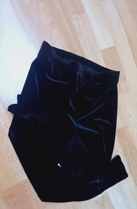 Sametové lesklé legíny, next,146