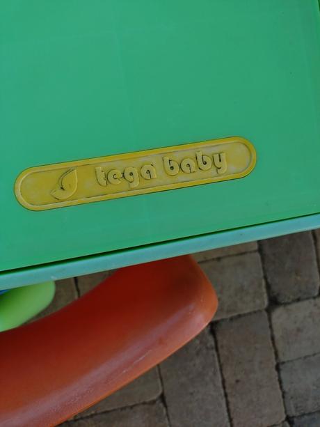 Multifunkcny tega baby lego stolik + 2 stolicky, 