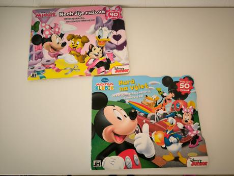 Minnie a mickey otváraj okienka,
