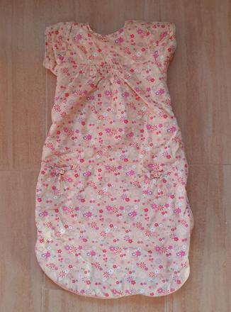 Spací vak marhuľovoružový vertbaudet, vertbaudet