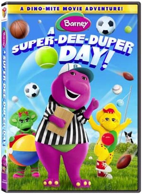 Anglické dvd barney - a super-dee-duper day,