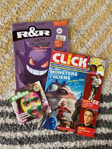 Anglický jazyk časopisy a cd,