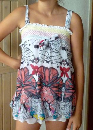 Blúza na ramienka, 140