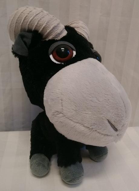 Plyšový čierno biely capko, big headz, 26 cm, 