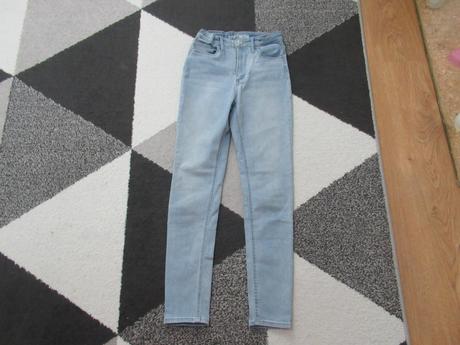 Pekné strečové rifle 11-12 rokov, h&m,152