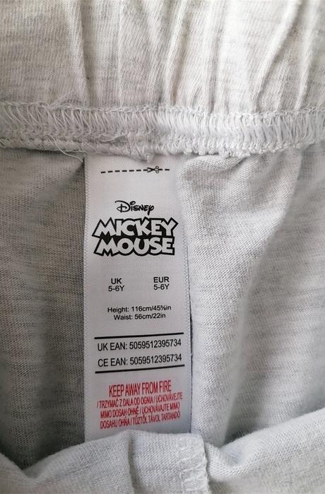 Pyžamá mickey, f&f,116
