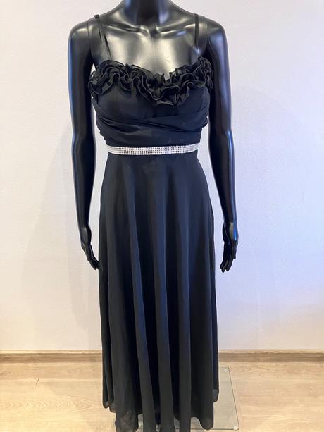 Dámske elegantné šaty s kamienkami, m