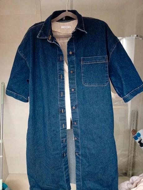 Džínsové šaty nila,vel.xl, xl