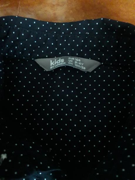 Bodkovaná košeľa lindex, lindex,104