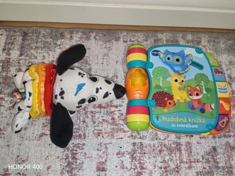 Knižka vtech, psík tiny love,