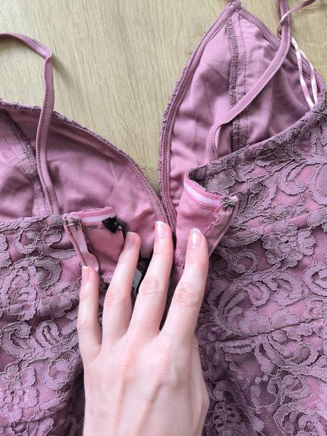 Dlhé ružové spoločenské šaty, xs