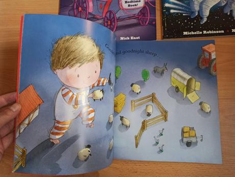 Michelle robinson goodnight princess/tractor/space, 