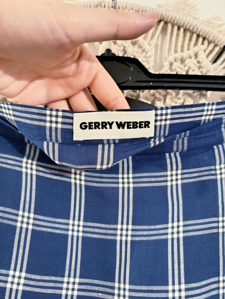 Karovaná sukňa gerry weber, gerry weber,xl