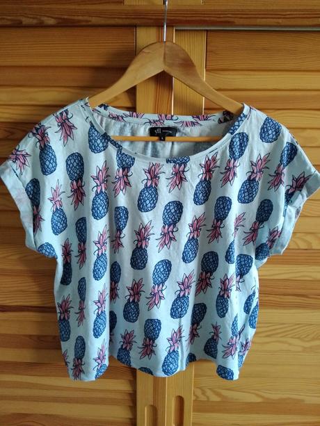 Tričko ananásy, reserved,l