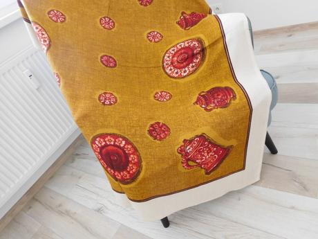 Obrus retro bavlnený 128 x 150 cm, 