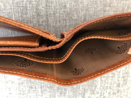 Mulberry peňaženka v koňakovej hnedej, mulberry