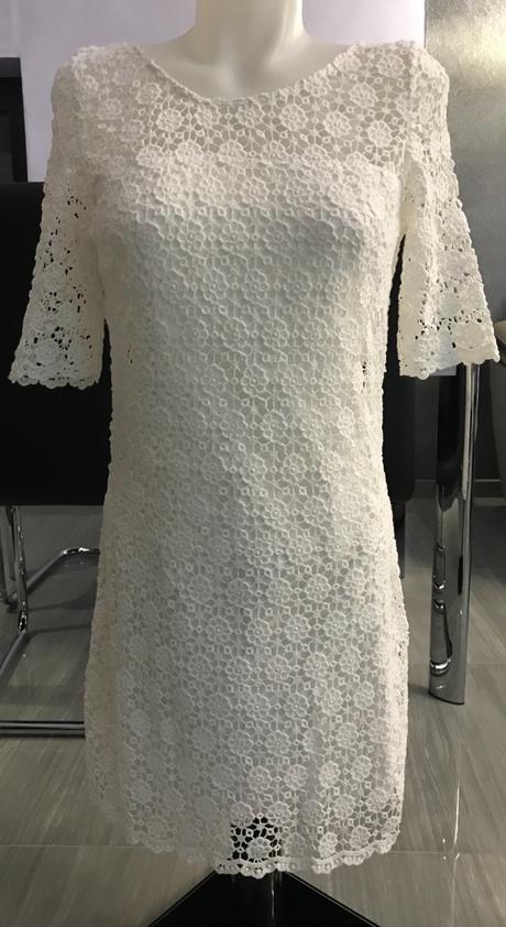 Čipkové minišaty, abercrombie, veľ s/m, abercrombie&fitch,m