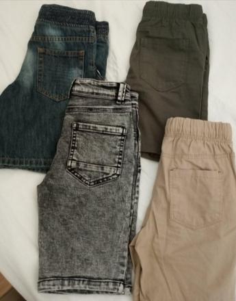 Šortky veľ.122, denim,122