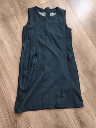 Riflové šaty - šatová sukňa, coccodrillo,128