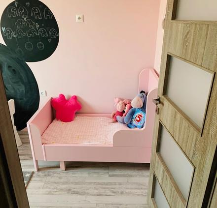 Posteľ ikea busunge, šírka (cm): 90,dĺžka (cm): 200