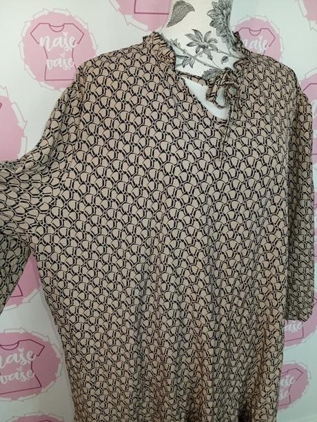 Ľahké vzorované šaty, xxxl