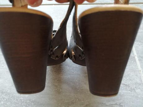 Sandálky gabor v 37,5, vd 23,5 cm, opätok 7,5 cm, gabor,37