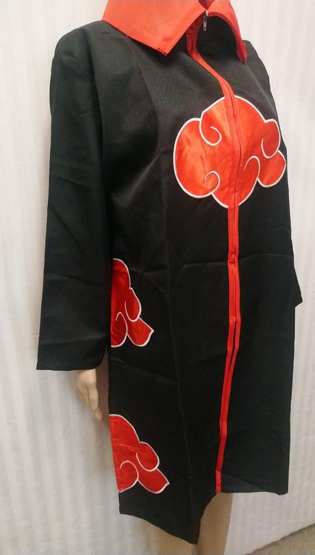 Kostým plášť naruto shippuden - akatsuki, xl, xxl, 