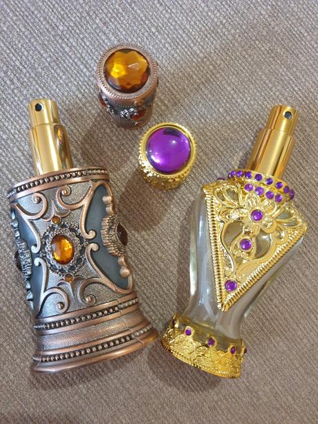 Kabelkové sklené flakóny na parfém 15 ml,