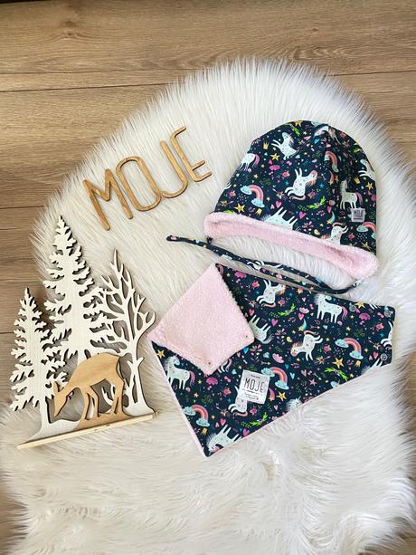 Jarny/jesenny set ciapka a nakrcnik, 56 - 158