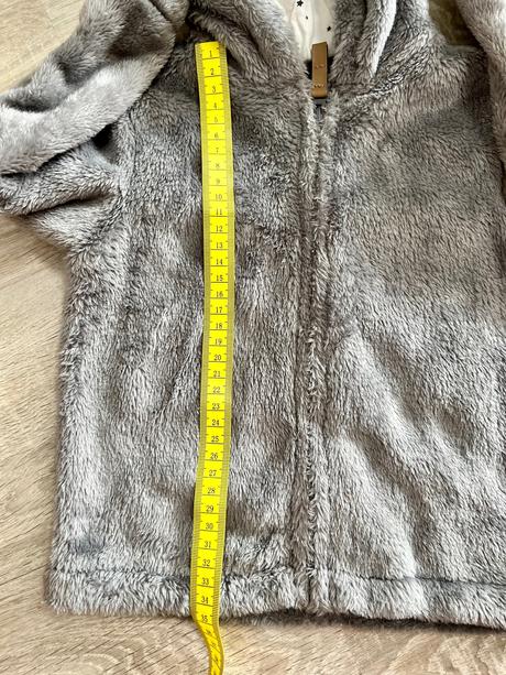 Huňatá mikina medvedík 86/92, f&f,92