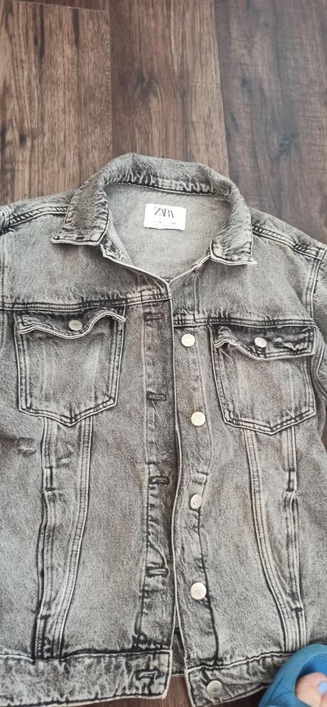 Oversize riflovka, zara,140