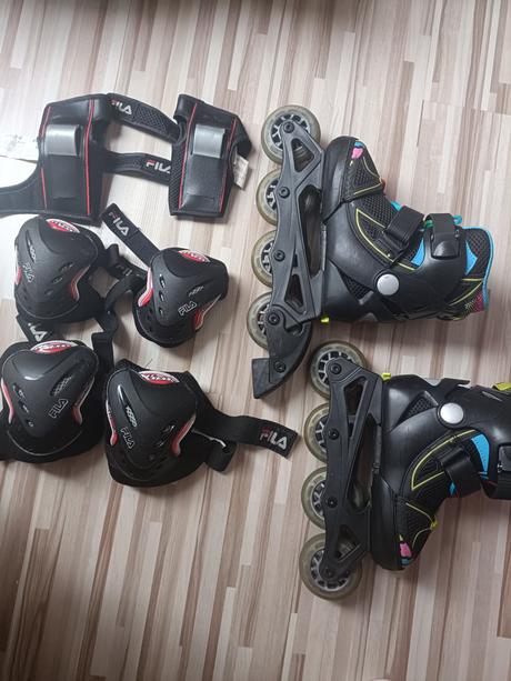 Detské kolieskové korčule, fila,29