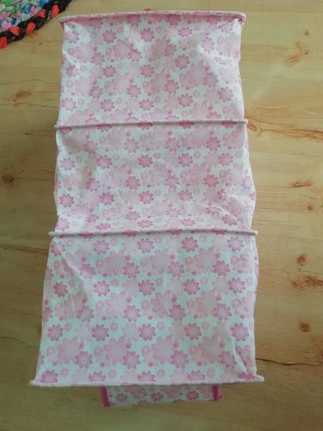 Textilna polička, organizer do skrine, 