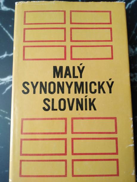 Synonymický slovník, 
