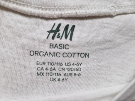 Letné tričká, h&m,116