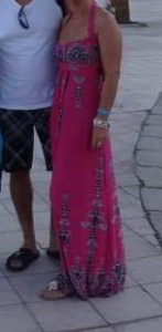 Maxi letné šaty s/m, secret,s