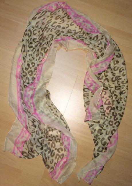 Leopardia šatka, h&m,xl