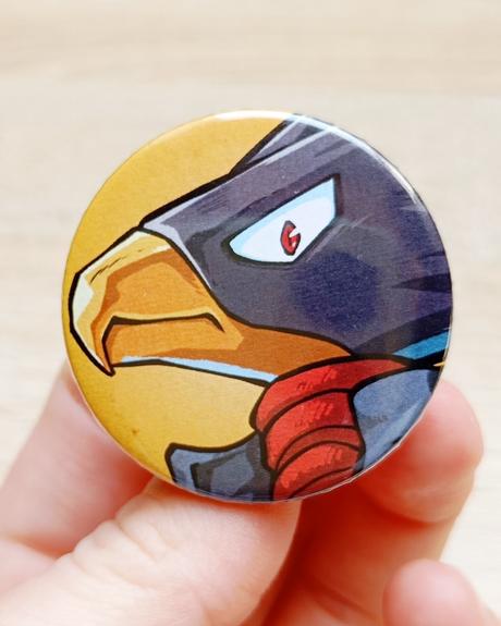 Pin/odznak - fumikage tokoyami, my hero academia, 