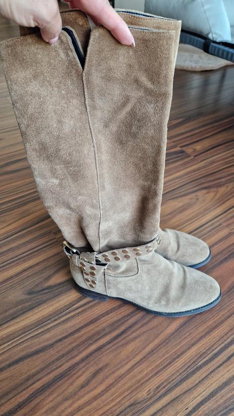 Nadherne kozene cizmy vel.40 top stav, 40