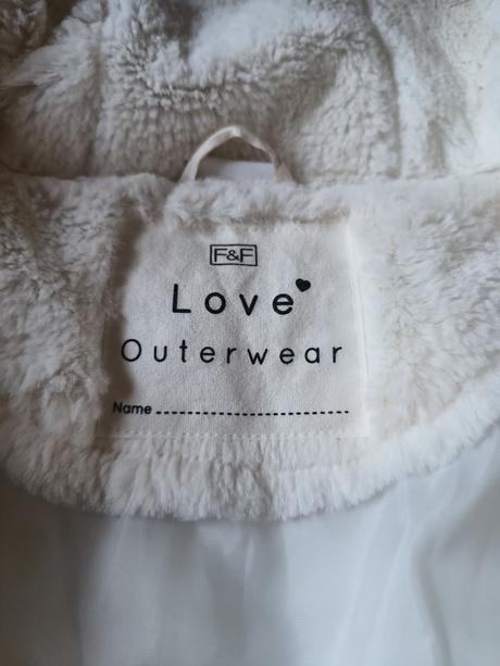 Zimná bunda/kabát (takmer nenosená), f&f,152