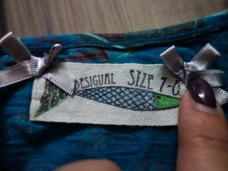 Top desigual 7/8r, desigual,128