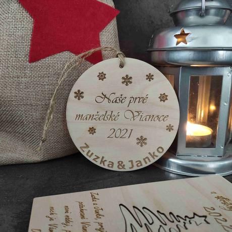 Ozdoba - prvé manželské vianoce, 