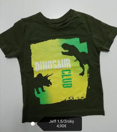 Tričko s dinosaurami, 92