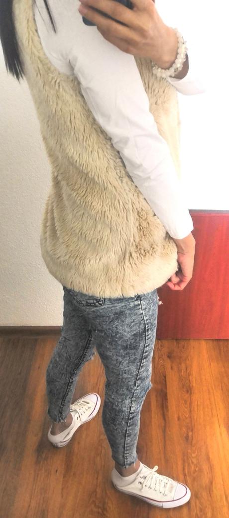 Teplá vestička, h&m,m