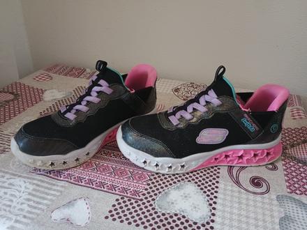 Svietiace tenisky, skechers,36