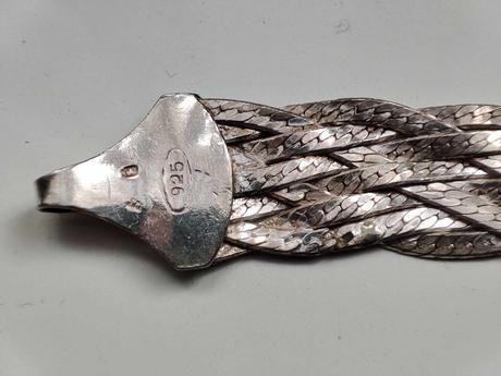 Strieborný náramok - 925,